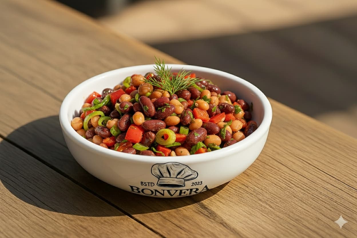 Salade de Haricots Borlotti